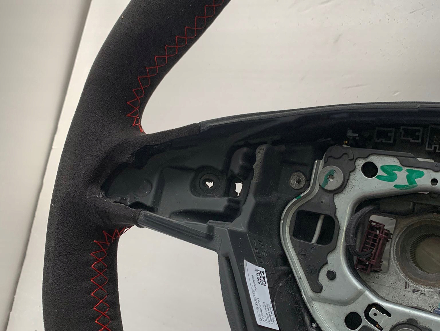Mercedes-Benz C-Class W205 (2014-2021) Steering Wheel Carbon Alcantara AMG Style